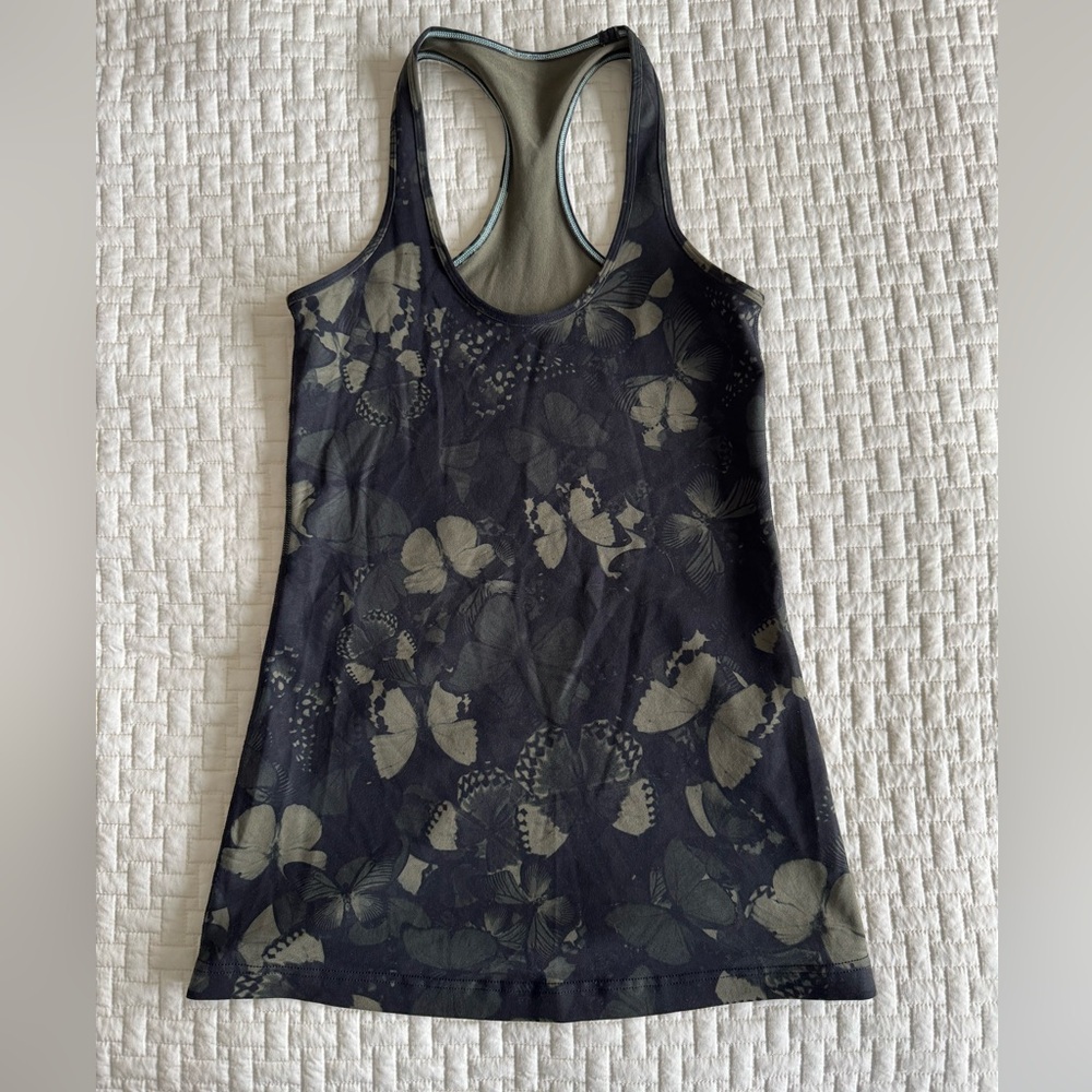 Butterfly Print Racerback Tank Top LULULEMON